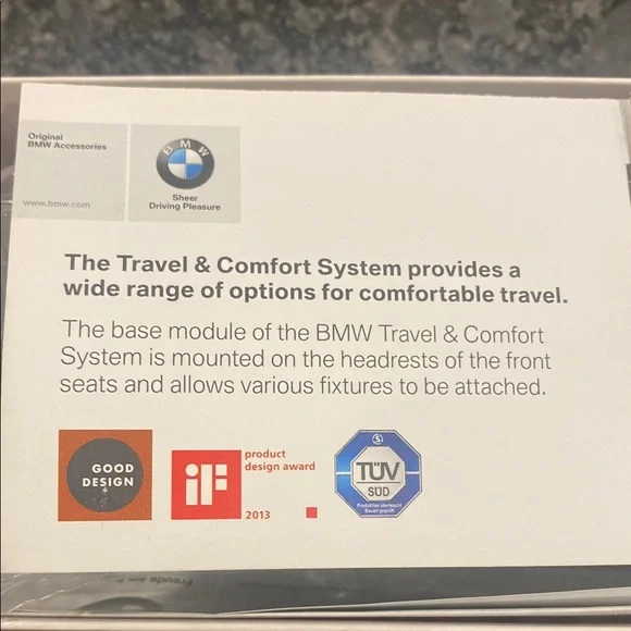 NWT BMW Travel & Comfort System Universal Hook BMW Original Accessory. NWT - Picture 15 of 16